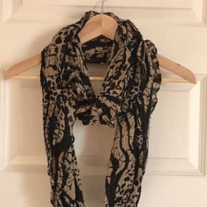 Infinity scarf- abstract print